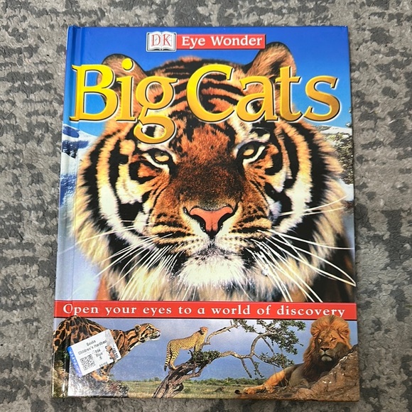 DK Eye Wonder Big Cats Book - Picture 1 of 1